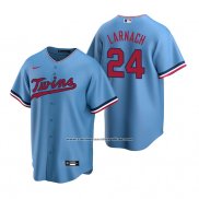 Camiseta Beisbol Hombre Minnesota Twins Trevor Larnach Alterno Replica Azul
