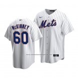 Camiseta Beisbol Hombre New York Mets Billy Mckinney Replica Primera Blanco