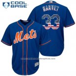 Camiseta Beisbol Hombre New York Mets Matt Harvey Cool Base