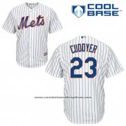Camiseta Beisbol Hombre New York Mets Michael Cuddyer 23 Blanco Primera Cool Base