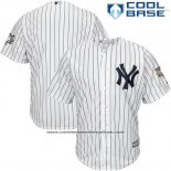 Camiseta Beisbol Hombre New York Yankees Bernie Williams Blanco Cool Base