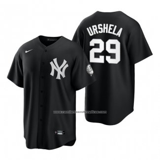 Camiseta Beisbol Hombre New York Yankees Gio Urshela Replica 2021 Negro