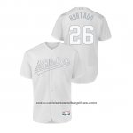 Camiseta Beisbol Hombre Oakland Athletics Matt Chapman 2019 Players Weekend Autentico Blanco