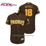 Camiseta Beisbol Hombre Padres Austin Hedges 50th Aniversario Alterno Flex Base Marron