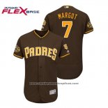 Camiseta Beisbol Hombre Padres Manuel Margot 50th Aniversario Alterno Flex Base Marron