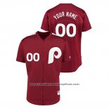 Camiseta Beisbol Hombre Philadelphia Phillies Personalizada 1979 Saturday Night Special Autentico Rojo