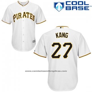 Camiseta Beisbol Hombre Pittsburgh Pirates Jung Ho Kang Blanco Cool Base