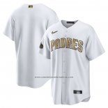 Camiseta Beisbol Hombre San Diego Padres 2022 All Star Replica Blanco
