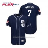 Camiseta Beisbol Hombre San Diego Padres Manuel Margot Flex Base Entrenamiento de Primavera 2019 Azul