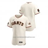 Camiseta Beisbol Hombre San Francisco Giants Autentico Blanco