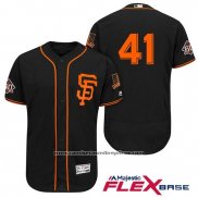 Camiseta Beisbol Hombre San Francisco Giants Mark Melancon Negro Alterno Flex Base