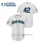 Camiseta Beisbol Hombre Seattle Mariners 2019 Jackie Robinson Day Cool Base Blanco