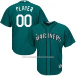 Camiseta Beisbol Hombre Seattle Mariners Personalizada Veder