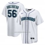 Camiseta Beisbol Hombre Seattle Mariners Randy Arozarena Primera Replica Blanco