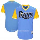 Camiseta Beisbol Hombre Tampa Bay Rays 2017 Little League World Series Azul