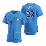 Camiseta Beisbol Hombre Tampa Bay Rays Nelson Cruz Alterno Autentico Azul