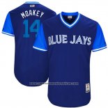Camiseta Beisbol Hombre Toronto Blue Jays 2017 Little League World Series Justin Smoak Azul
