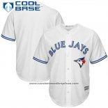 Camiseta Beisbol Hombre Toronto Blue Jays Big Tall Blanco Cool Base