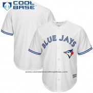 Camiseta Beisbol Hombre Toronto Blue Jays Big Tall Blanco Cool Base