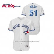 Camiseta Beisbol Hombre Toronto Blue Jays Ken Giles Autentico Flex Base Blanco