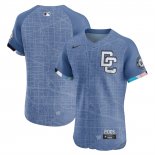 Camiseta Beisbol Hombre Washington Nationals 2025 City Connect Elite Azul