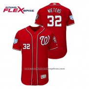 Camiseta Beisbol Hombre Washington Nationals Matt Wieters 2019 Entrenamiento de Primavera Flex Base Rojo