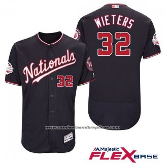 Camiseta Beisbol Hombre Washington Nationals Matt Wieters Azul 2018 All Star Alterno Flex Base