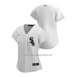 Camiseta Beisbol Mujer Chicago White Sox Replica 2020 Primera Blanco