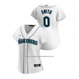 Camiseta Beisbol Mujer Seattle Mariners Mallex Smith 2020 Replica Primera Blanco