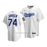 Camiseta Beisbol Nino Los Angeles Dodgers Kenley Jansen 2020 Primera Replica Blanco