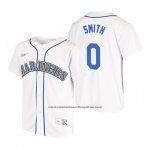 Camiseta Beisbol Nino Seattle Mariners Mallex Smith Cooperstown Collection Primera Blanco