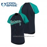 Camiseta Beisbol Nino Seattle Mariners Personalizada Stitches Azul