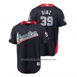 Camiseta Beisbol Hombre All Star Mariners Edwin Diaz 2018 Home Run Derby American League Azul