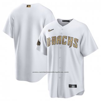 Camiseta Beisbol Hombre Arizona Diamondbacks 2022 All Star Replica Blanco