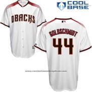 Camiseta Beisbol Hombre Arizona Diamondbacks 44 Paul Goldschmidt Blanco 2017 Cool Base