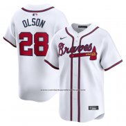 Camiseta Beisbol Hombre Atlanta Braves Matt Olson Primera Limited Blanco