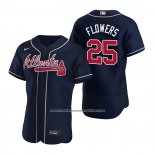 Camiseta Beisbol Hombre Atlanta Braves Tyler Flowers Autentico Alterno 2020 Azul