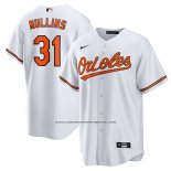 Camiseta Beisbol Hombre Baltimore Orioles Cedric Mullins Replica Blanco