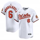 Camiseta Beisbol Hombre Baltimore Orioles Ryan Mountcastle Alterno Limited Blanco