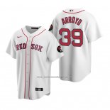 Camiseta Beisbol Hombre Boston Red Sox Christian Arroyo Primera Blanco