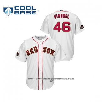 Camiseta Beisbol Hombre Boston Red Sox Craig Kimbrel 2019 Gold Program Cool Base Blanco