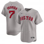 Camiseta Beisbol Hombre Boston Red Sox Masataka Yoshida Segunda Limited Gris
