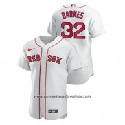 Camiseta Beisbol Hombre Boston Red Sox Matt Barnes Autentico Blanco