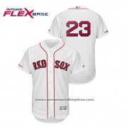 Camiseta Beisbol Hombre Boston Red Sox Michael Chavis Flex Base Autentico Collezione Blanco