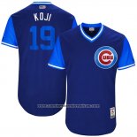 Camiseta Beisbol Hombre Chicago Cubs 2017 Little League World Series 19 Koji Uehara