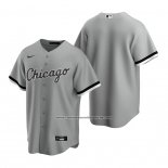 Camiseta Beisbol Hombre Chicago White Sox Replica Gris