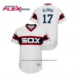 Camiseta Beisbol Hombre Chicago White Sox Yonder Alonso Flex Base Blanco