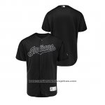 Camiseta Beisbol Hombre Cleveland Indians 2019 Players Weekend Autentico Negro Camiseta Beisbol Hombre Cleveland Indians 2019 Players Weekend Autentico Negro