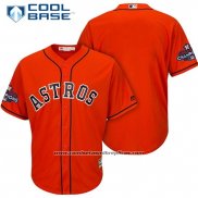 Camiseta Beisbol Hombre Houston Astros Naranja Cool Base