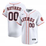 Camiseta Beisbol Hombre Houston Astros Retired Roster Primera Replica Blanco
